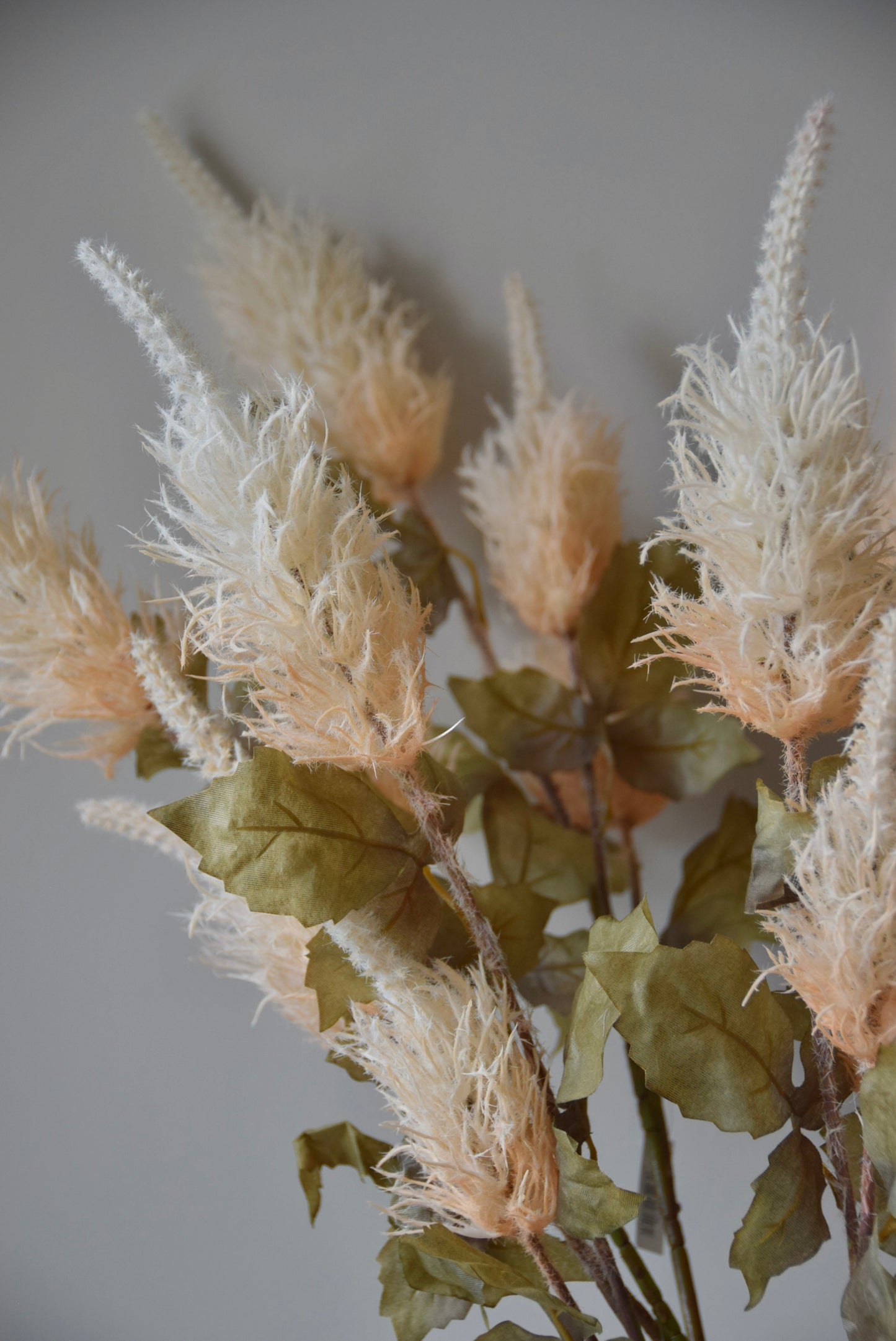 Tall Alexis Artificial Spray – Neutral Faux Cream Stem | Faux Stem for Vases