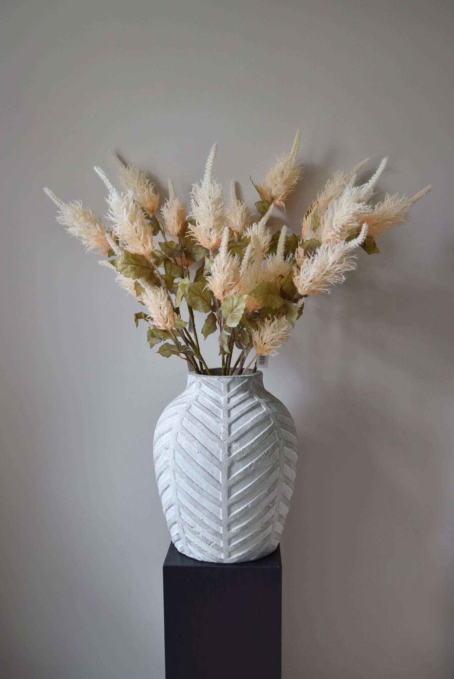 Tall Alexis Artificial Spray – Neutral Faux Cream Stem | Faux Stem for Vases