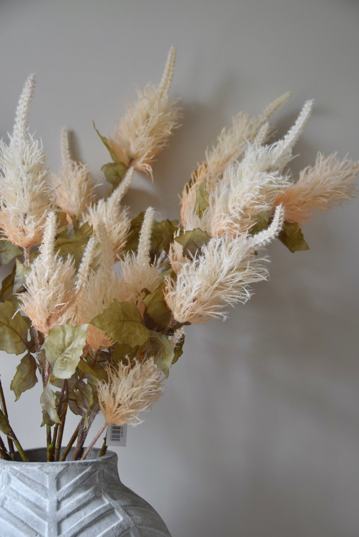 Tall Alexis Artificial Spray – Neutral Faux Cream Stem | Faux Stem for Vases