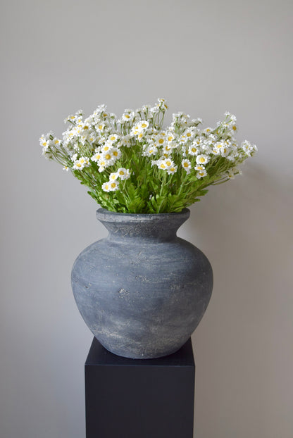 Artificial Daisy Spray | Wild White Daisy Stem | Faux Daisies