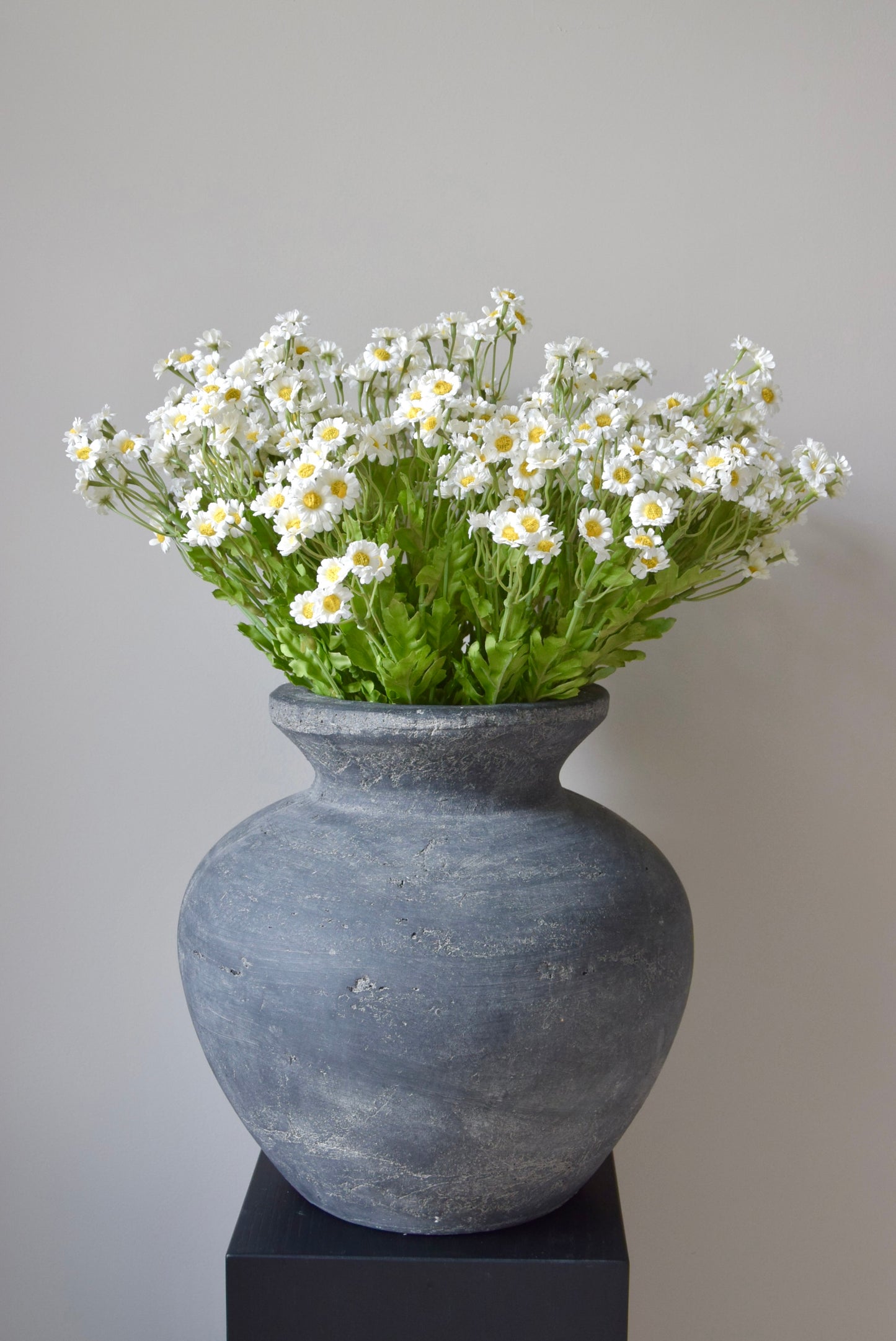 Artificial Daisy Spray | Wild White Daisy Stem | Faux Daisies